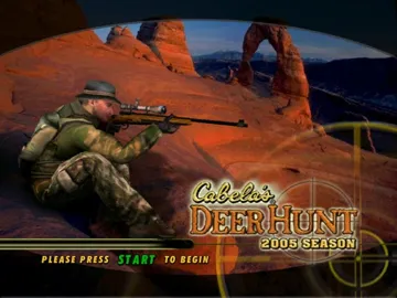 Cabelas Deer Hunt 2005 Season (USA) screen shot title